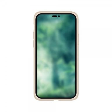 XQISIT iPhone 14 Pro Max Skal Silicone Case Sand
