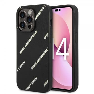 Karl Lagerfeld iPhone 14 Pro Max Skal Logomania Svart