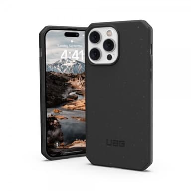 Urban Armor Gear (UAG) iPhone 14 Pro Max Skal Outback Biodegradable Cover Svart