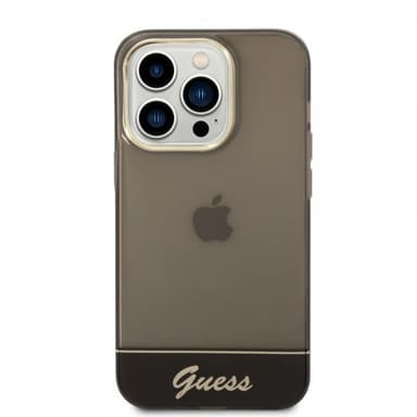 Guess iPhone 14 Pro Max Skal Translucent Svart