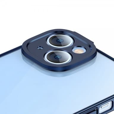 Baseus iPhone 14 Plus Skal Glitter Series Blå