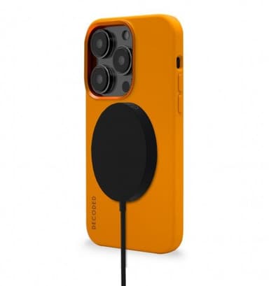 Decoded iPhone 14 Pro Skal Silicone Backcover Apricot