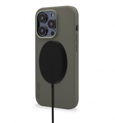 Decoded iPhone 14 Pro Max Skal Silicone Backcover Olive