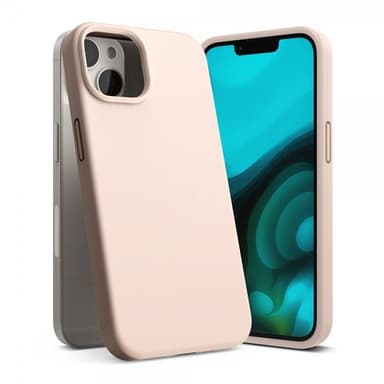 Ringke iPhone 14 Plus Skal Silicone Pink Sand