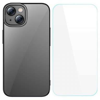 Baseus iPhone 14 Plus Skal Glitter Series Svart