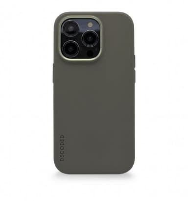 Decoded iPhone 14 Pro Max Skal Silicone Backcover Olive