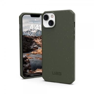 Urban Armor Gear (UAG) iPhone 14 Plus Skal Outback Biodegradable Cover Olive