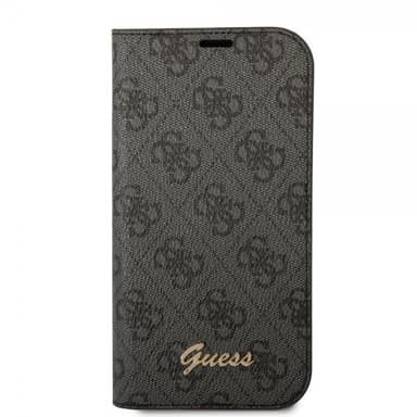Guess iPhone 14 Fodral 4G Logo Svart