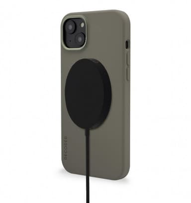 Decoded iPhone 14 Plus Skal Silicone Backcover Olive