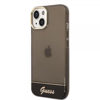 Guess iPhone 14 Skal Translucent Svart