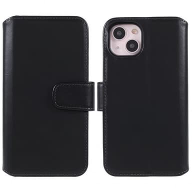 Nordic Covers iPhone 14 Plus Fodral Essential Leather Raven Black