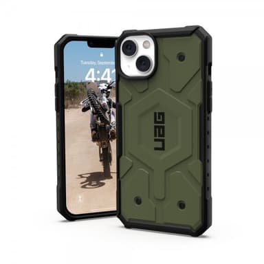 Urban Armor Gear (UAG) iPhone 14 Plus Skal Pathfinder MagSafe Olive