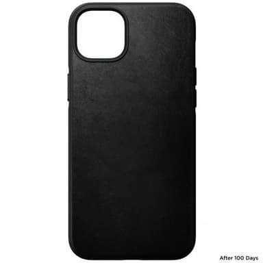 NOMAD iPhone 14 Plus Skal Modern Leather Case Svart