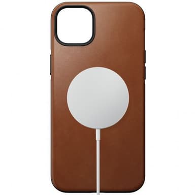 NOMAD iPhone 14 Plus Skal Modern Leather Case English Tan
