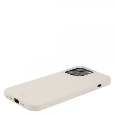 holdit iPhone 14 Pro Max Skal Silikon Light Beige