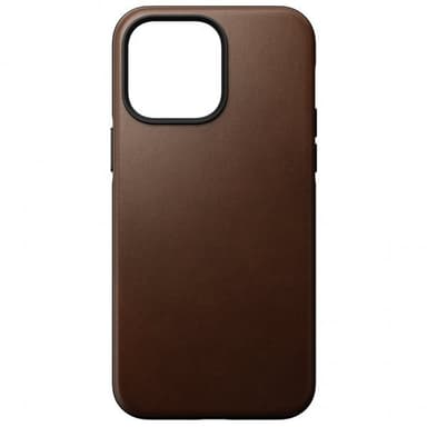 NOMAD iPhone 14 Pro Max Skal Modern Leather Case Brun