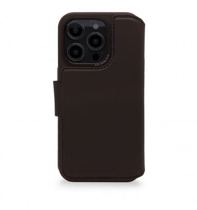 Decoded iPhone 14 Pro Fodral Leather Detachable Wallet Brun