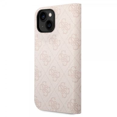 Guess iPhone 14 Plus Fodral 4G Logo Rosa