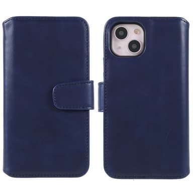 Nordic Covers iPhone 14 Plus Fodral Essential Leather Heron Blue