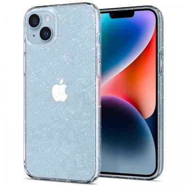 Spigen iPhone 14 Plus Skal Liquid Crystal Glitter Crystal Quartz