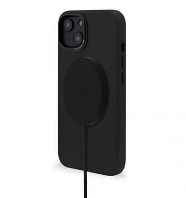 Decoded iPhone 14 Plus Skal Leather Backcover Svart