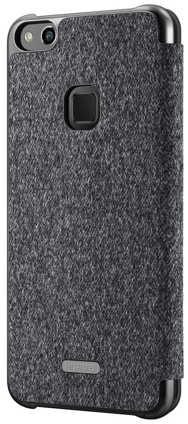 Huawei P10 Lite View flipfodral (ljusgrå)
