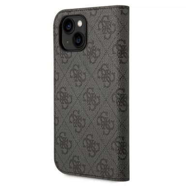 Guess iPhone 14 Fodral 4G Logo Svart