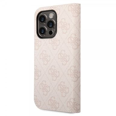 Guess iPhone 14 Pro Max Fodral 4G Logo Rosa