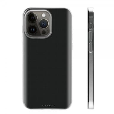 Vivanco iPhone 14 Pro Skal Slim TPU Transparent Klar