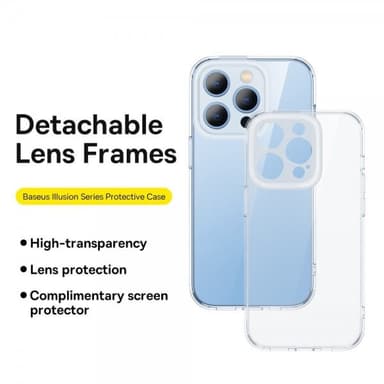 Baseus iPhone 14 Pro Max Skal Illusion Series Transparent Klar