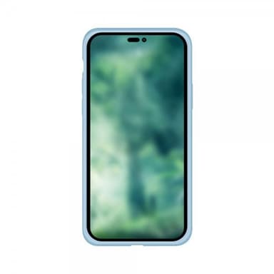 XQISIT iPhone 14 Pro Max Skal Silicone Case Ljusblå