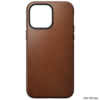NOMAD iPhone 14 Pro Max Skal Modern Leather Case English Tan