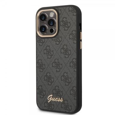Guess iPhone 14 Pro Max Skal 4G Logo Svart