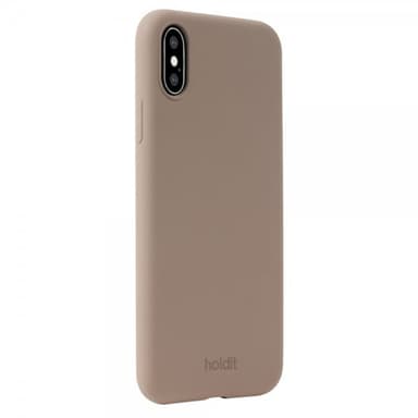 holdit iPhone X/Xs Skal Silikon Mocha Brown