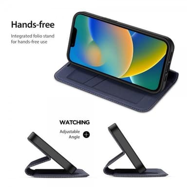 DUX DUCIS iPhone 14 Plus Fodral Skin X2 Series Blå