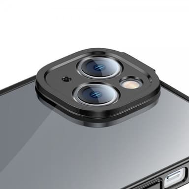Baseus iPhone 14 Skal Glitter Series Svart
