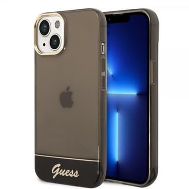 Guess iPhone 14 Skal Translucent Svart