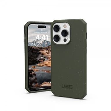 Urban Armor Gear (UAG) iPhone 14 Pro Skal Outback Biodegradable Cover Olive