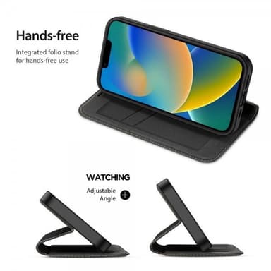 DUX DUCIS iPhone 14 Plus Fodral Skin X2 Series Svart