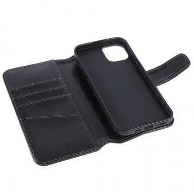 Nordic Covers iPhone 14 Plus Fodral Essential Leather Raven Black