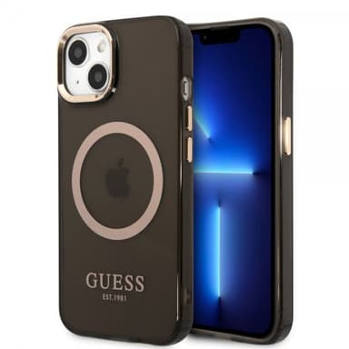 Guess iPhone 13 Skal Translucent MagSafe Svart