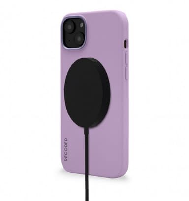 Decoded iPhone 14 Plus Skal Silicone Backcover Lavender