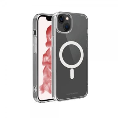 Vivanco iPhone 14 Plus Skal Mag Steady Transparent Klar