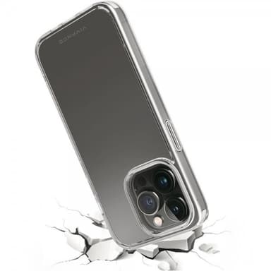Vivanco iPhone 14 Pro Skal Safe & Steady Transparent Klar