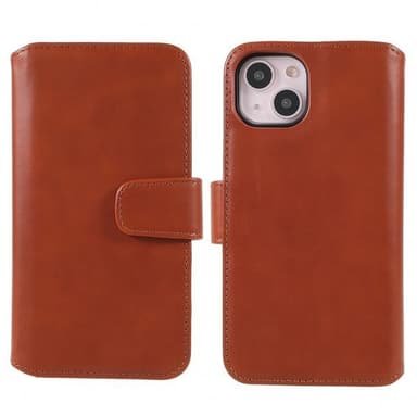 Nordic Covers iPhone 14 Plus Fodral Essential Leather Maple Brown