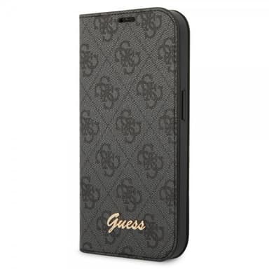 Guess iPhone 14 Fodral 4G Logo Svart