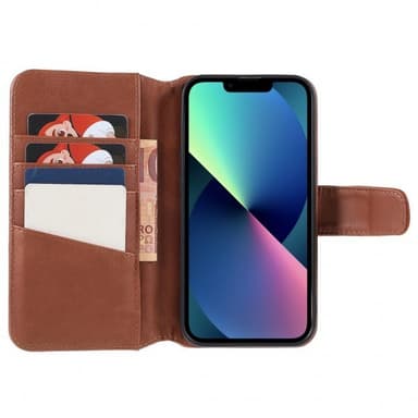 Nordic Covers iPhone 14 Plus Fodral Essential Leather Maple Brown