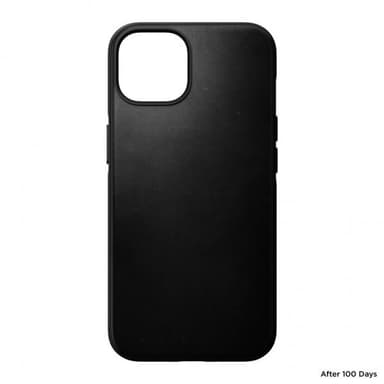 NOMAD iPhone 14 Skal Modern Leather Case Horween Svart