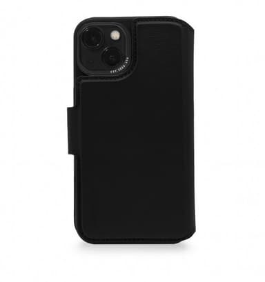 Decoded iPhone 14 Fodral Leather Detachable Wallet Svart