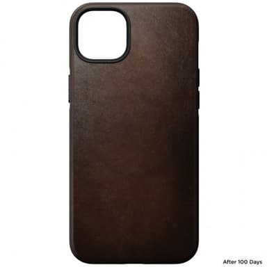 NOMAD iPhone 14 Plus Skal Modern Leather Case Brun